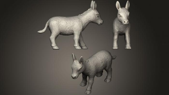 Animal figurines (STKJ_0685) 3D model for CNC machine